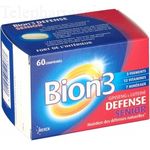 BION 3 Senior ginseng et lutéine 60 comprimés