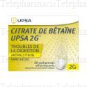 CITRATE DE BETAINE UPSA 2g citron sans sucre